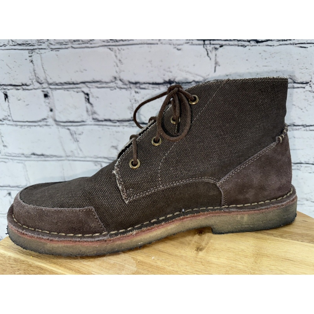 Roper Everett Casual Lace-Up Chukka Men's 10.5 Brown‎ Gum Outsoles - Picture 9 of 14